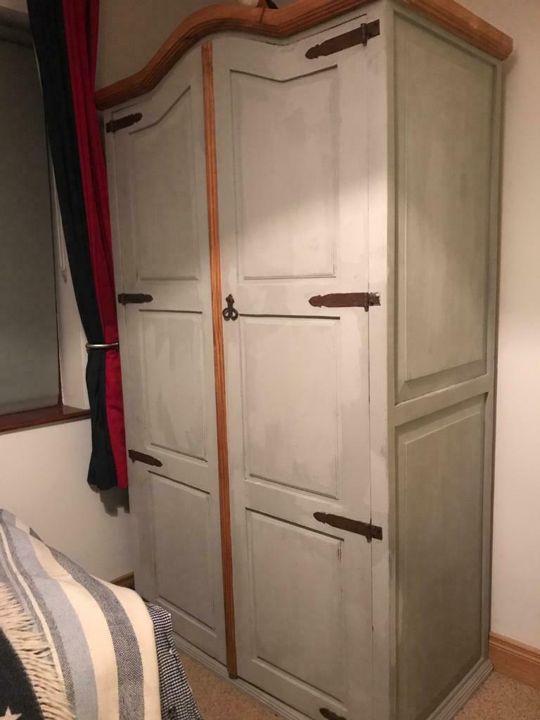 Painted Bedroom Furniture Set Single Bed Wardrobe Locker Drawers In Bangor County Down Gumtree Pertaining To Sizing 768 X 1024 