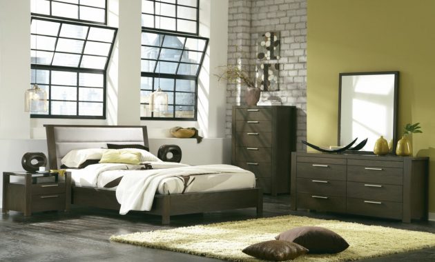 Palliser Casana Furniture Montreal Hudson 4pc Upholstered Platform Bedroom Set In Deep Licorice within sizing 1280 X 813