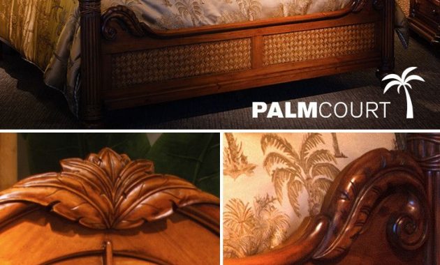 Palm Court Queen Bedroom With Door Dresser Home Life Home Decor for proportions 736 X 1102