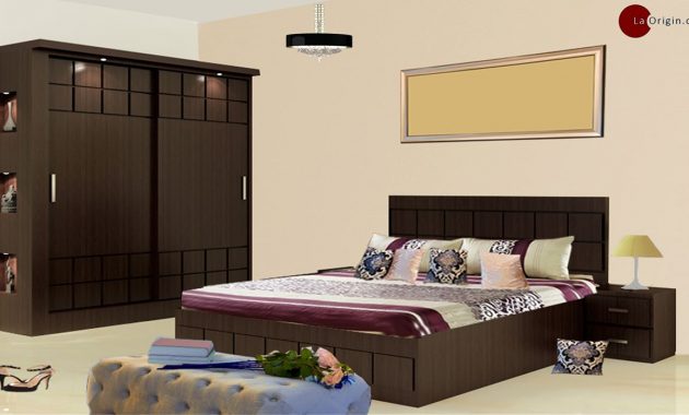 Paloma Bed Wardrobe Set for measurements 1280 X 698