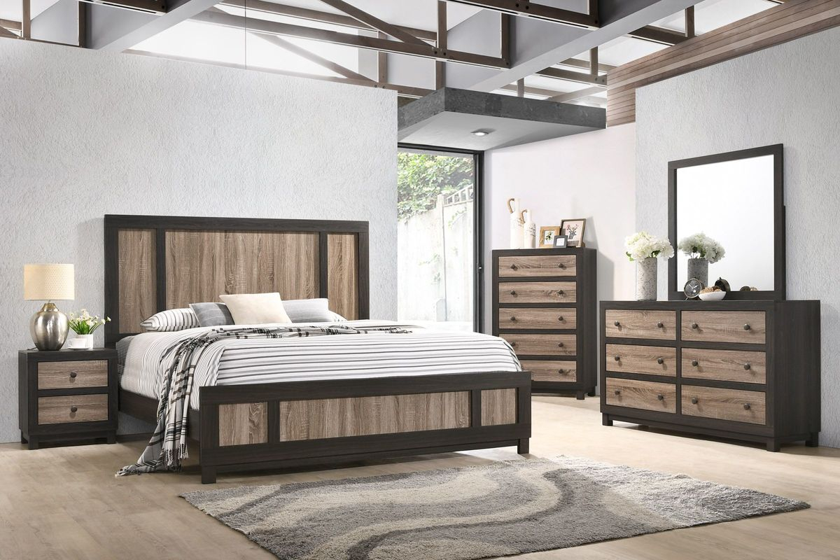 Panama 5 Piece King Bedroom Set with measurements 1200 X 800