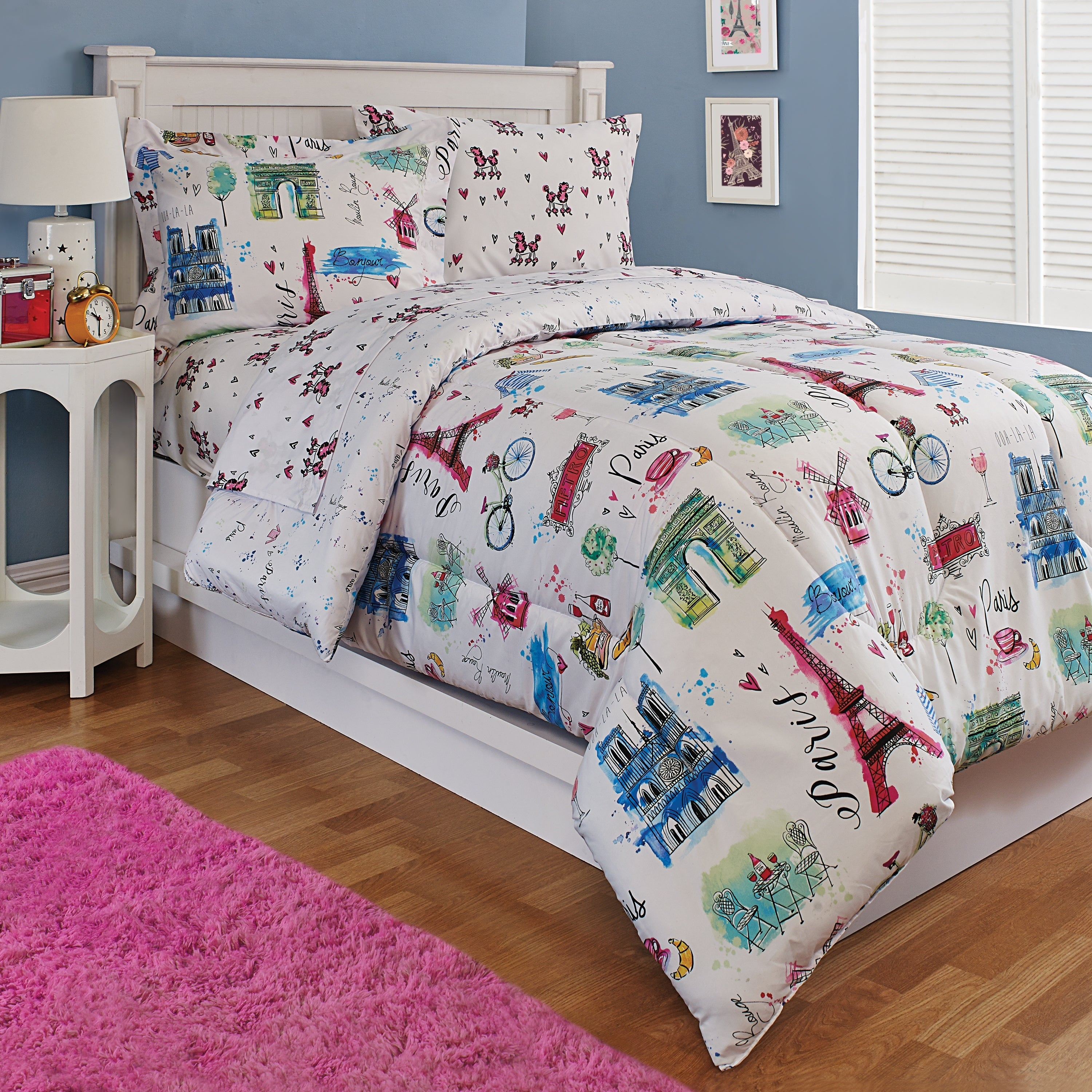 Paris Comforter Set Multi within dimensions 3000 X 3000