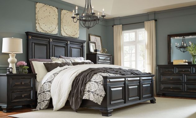 Passages Vintage Black Panel Bedroom Set for sizing 2200 X 1368