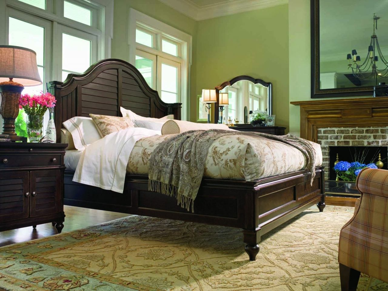 Paula Deen Home Steel Magnolia Platform Bedroom Set In Tobacco Codeuniv20 For 20 Off within dimensions 1280 X 961