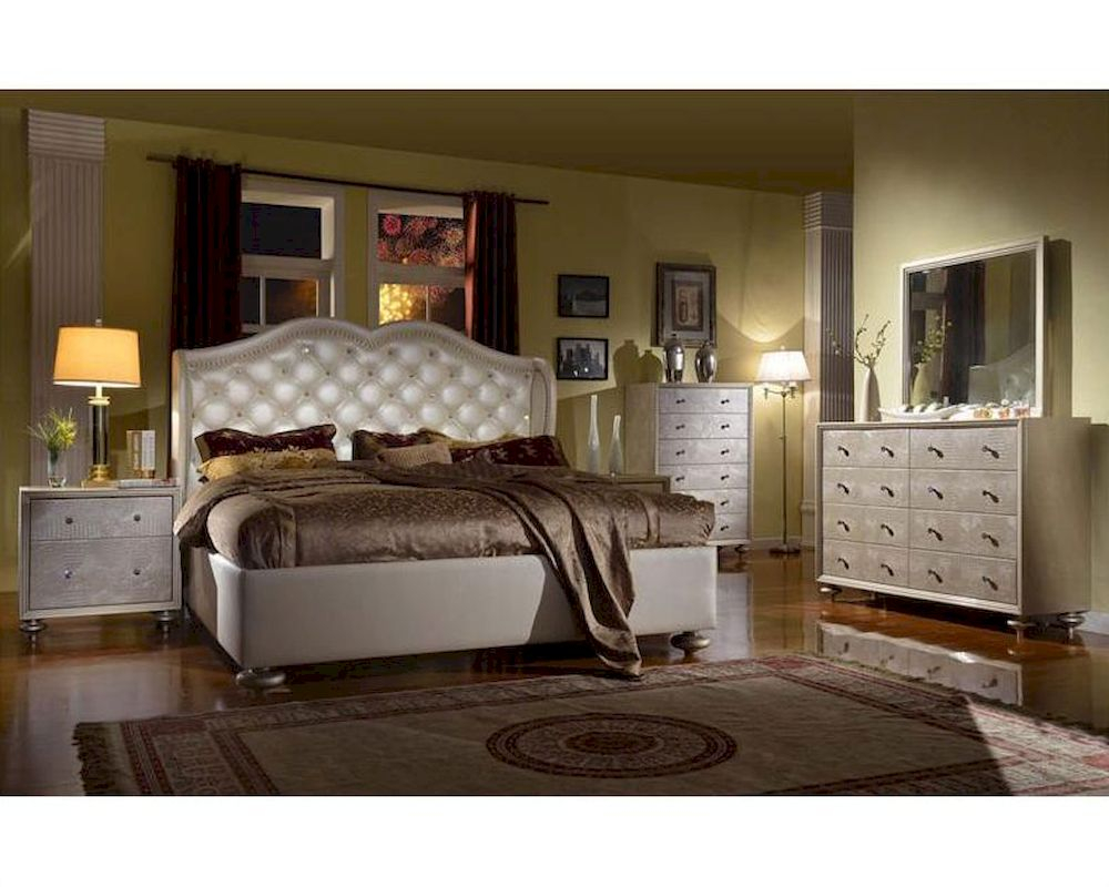 Pearl Bedroom Set Mcfb1700set with regard to size 1000 X 800