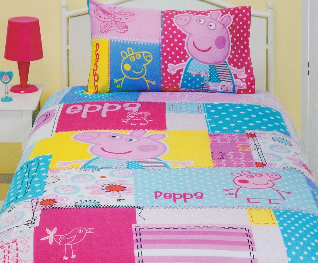 Peppa Pig Patch Quilt Cover Set Christmas For Alea Quilt Cover in dimensions 1024 X 848