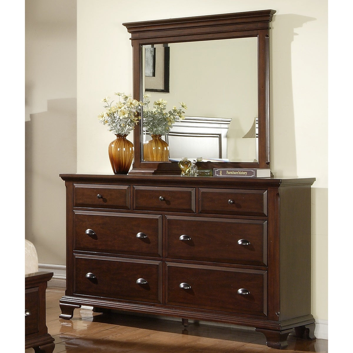 Picket House Furnishings Brinley Cherry Storage 5 Piece Bedroom Set inside dimensions 1200 X 1200