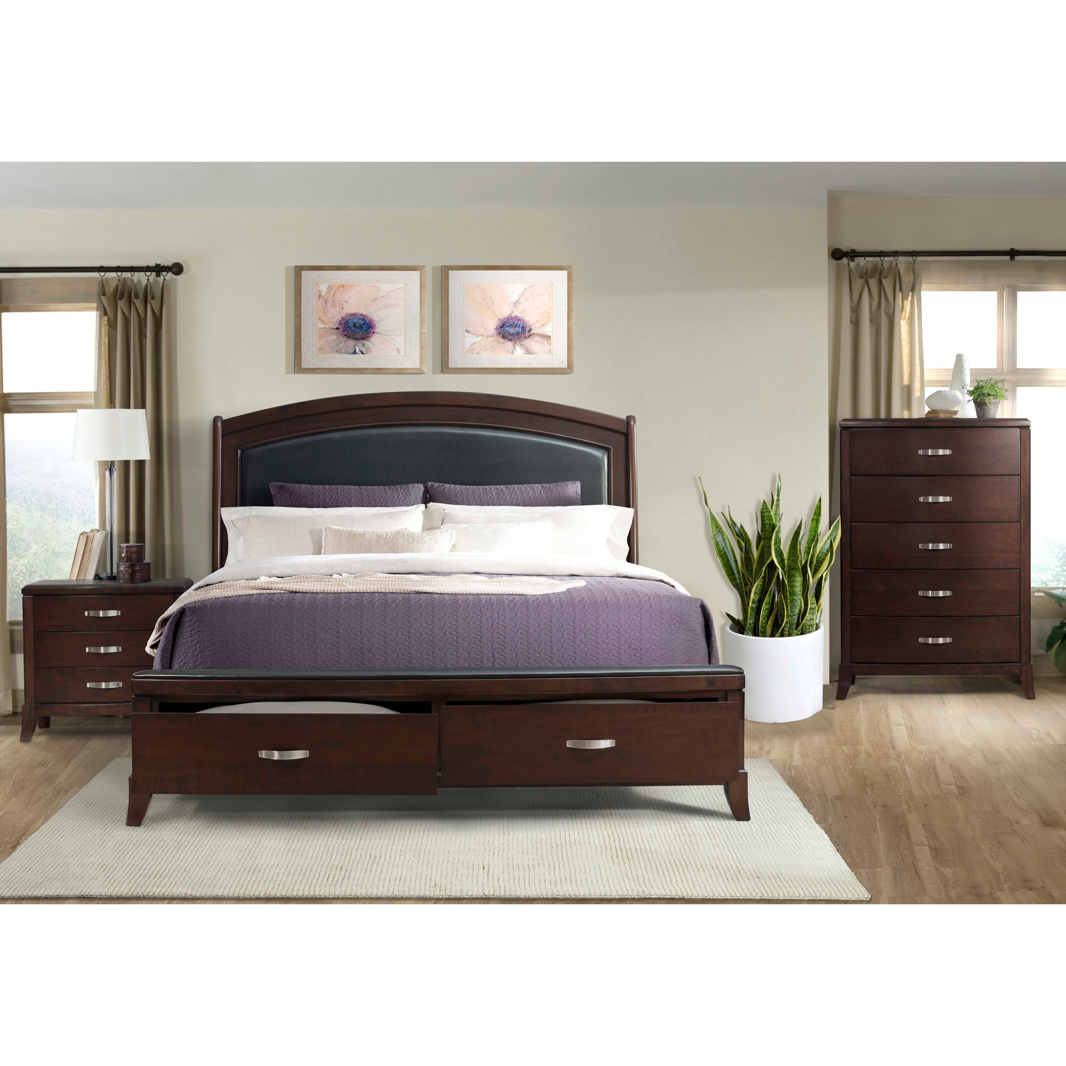 Picket House Furnishings Elaine Queen Platform Storage 3pc Bedroom pertaining to measurements 3500 X 3500
