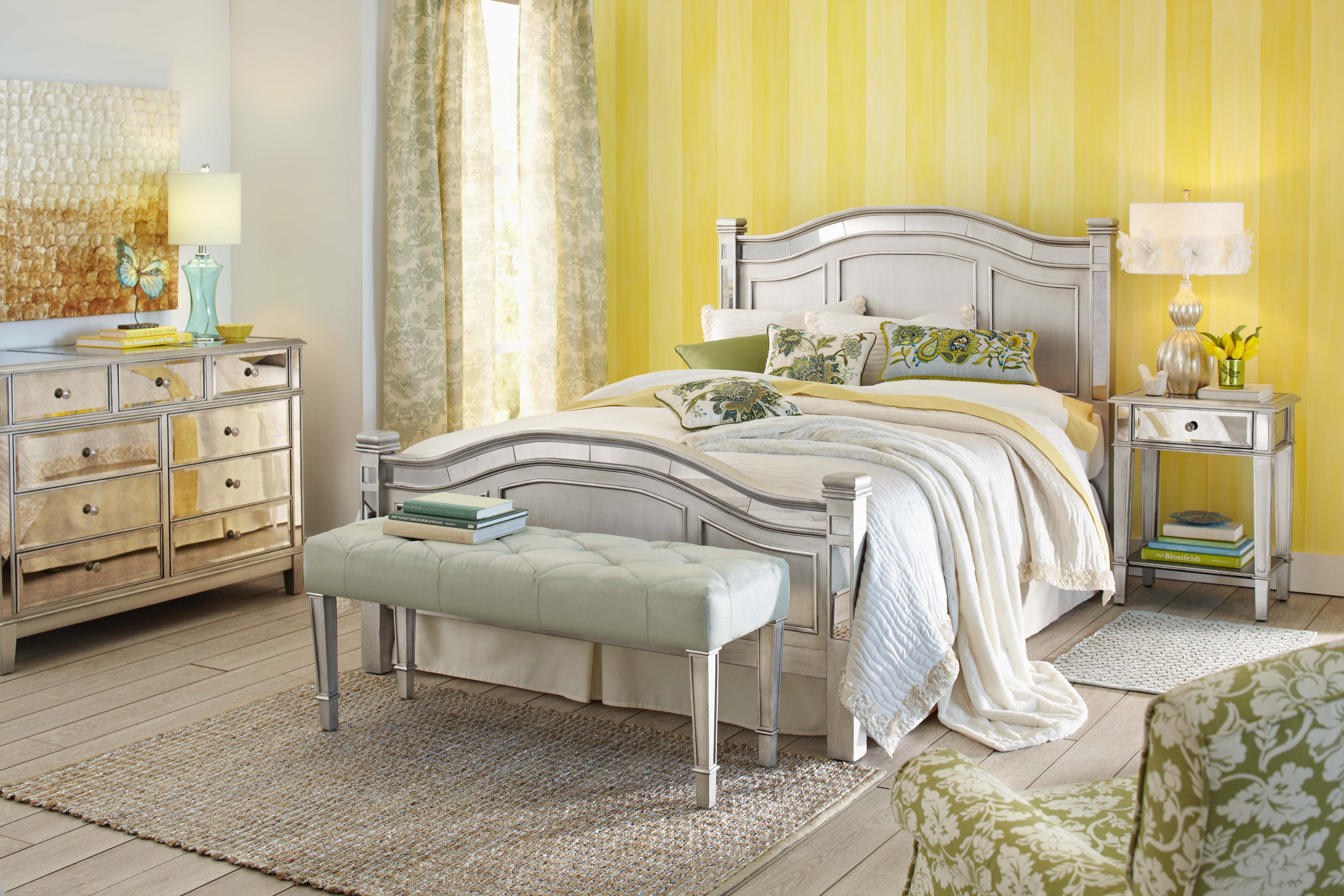 Pier 1 Hayworth Mirrored Bedroom For The Home Mirrored Bedroom pertaining to dimensions 5616 X 3744