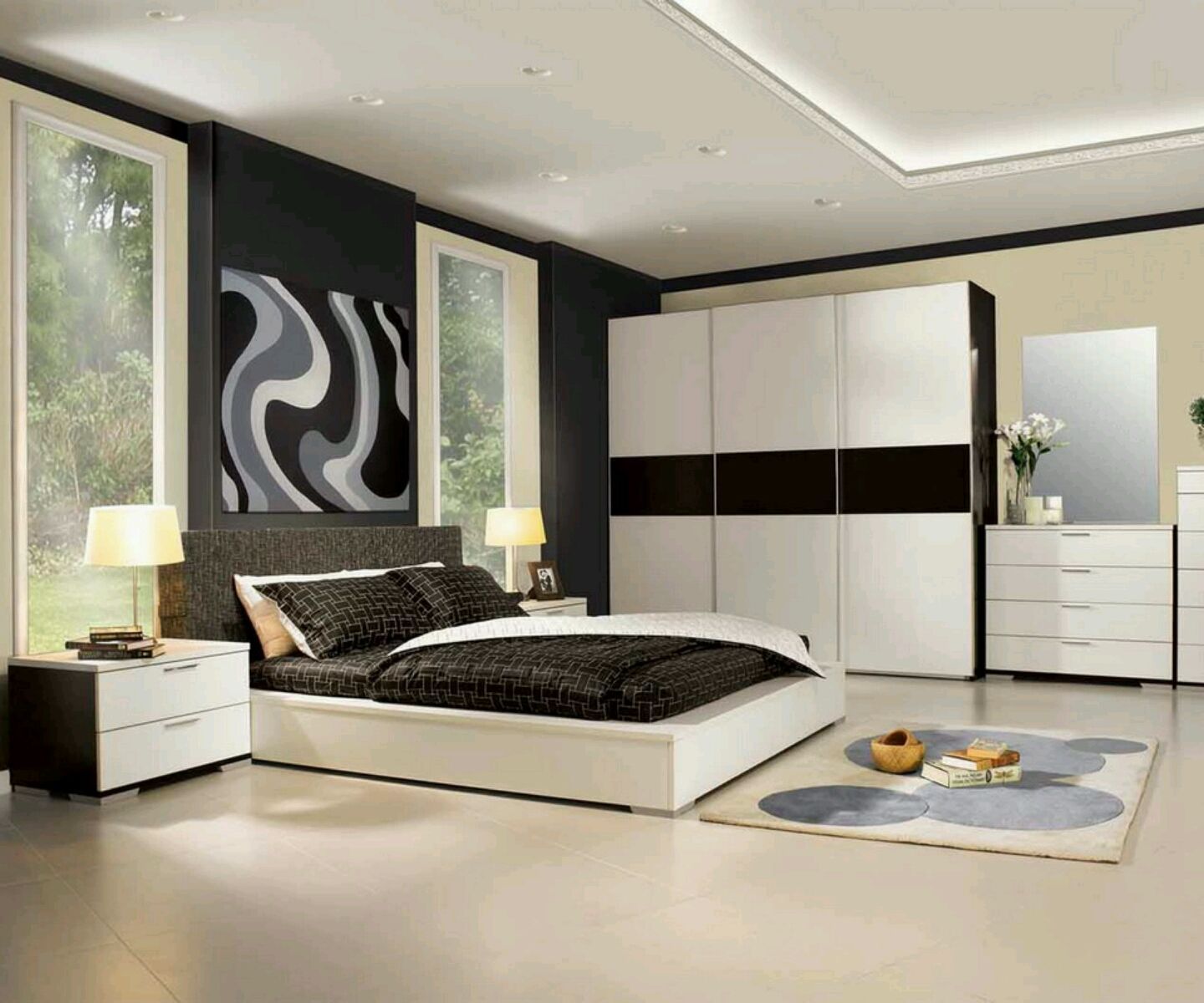 Pin Demi Mclean On Bedroom Furniture Modern Luxury Bedroom with sizing 1440 X 1200