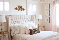 Pin Ehoward On Bedroom Decor In 2019 Gold Bedroom Pink intended for proportions 736 X 1104