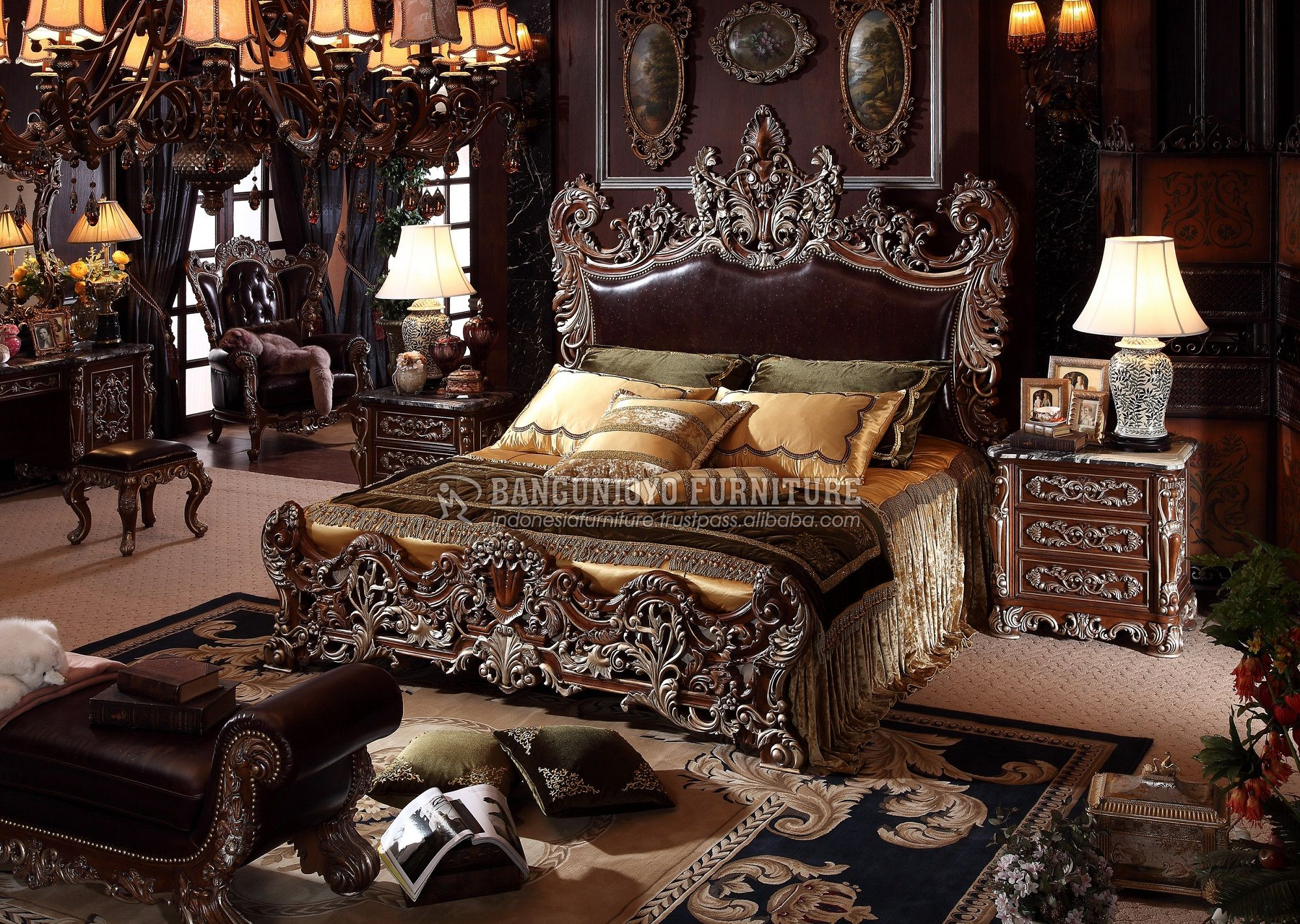 Pin Oleh French Furindo Di Italian Royal Luxury Bedroom Set Di 2019 pertaining to proportions 2000 X 1422