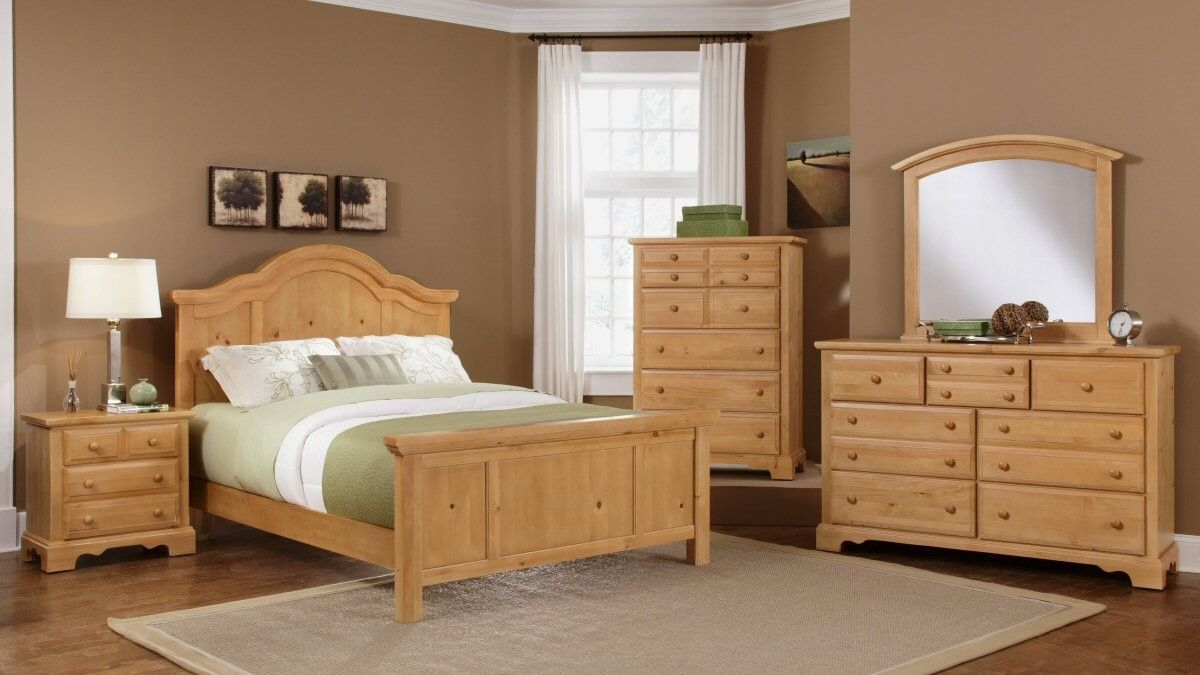 Pine Furniture Bb66 Farmhouse Washed Pine Bedroom Dfw Furniture in measurements 1200 X 675