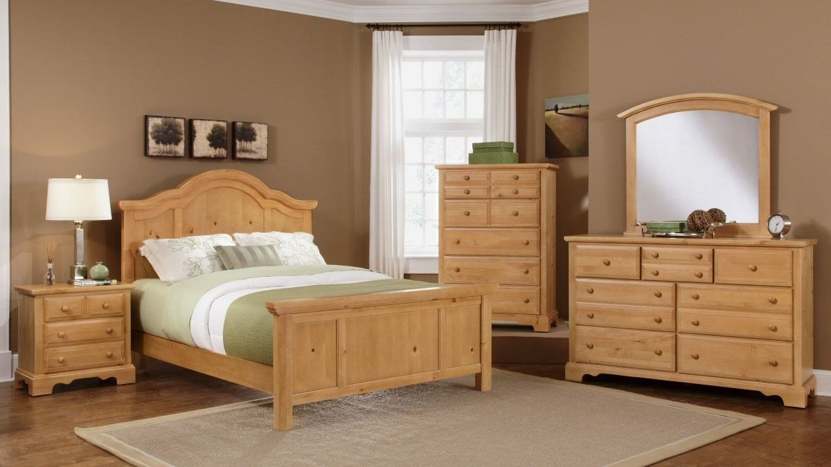 Pine Furniture Bb66 Farmhouse Washed Pine Bedroom Dfw Furniture throughout dimensions 1200 X 675