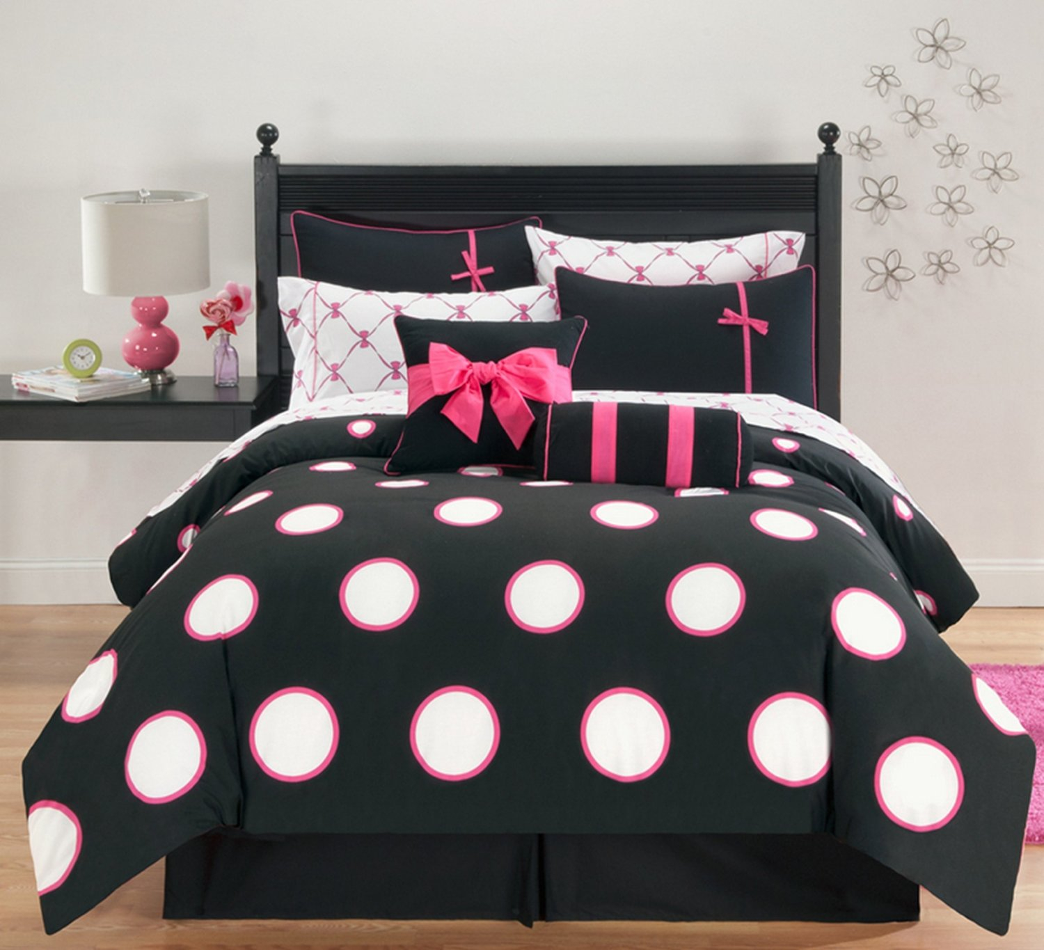 Pink And Green Polka Dot Bedding inside proportions 1500 X 1365