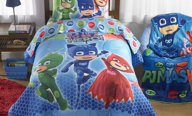 Pj Masks Bed In A Bag Bedding Set Walmart pertaining to dimensions 4186 X 4083