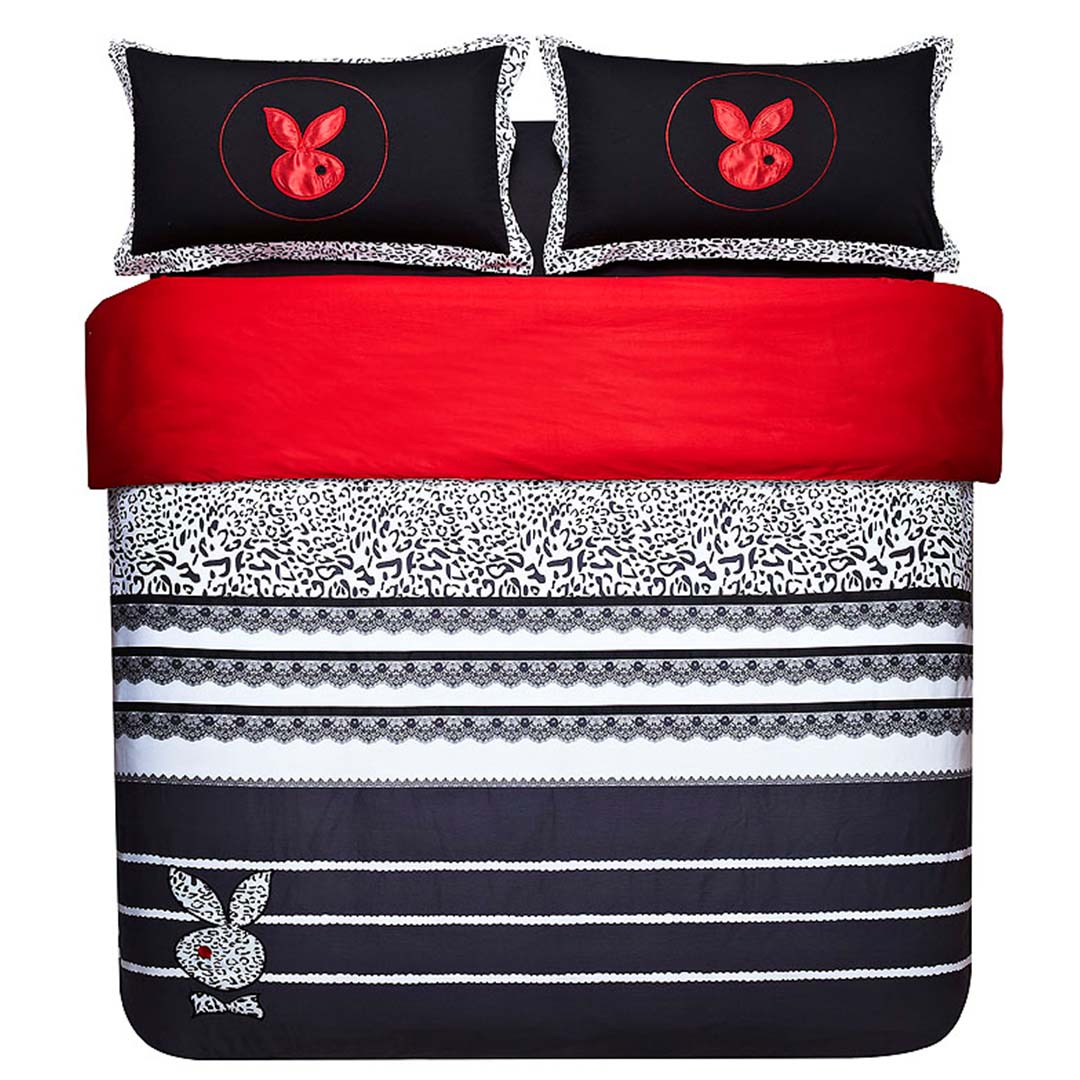 Playboy Bedding Set Buythebutchercover intended for proportions 1080 X 1080