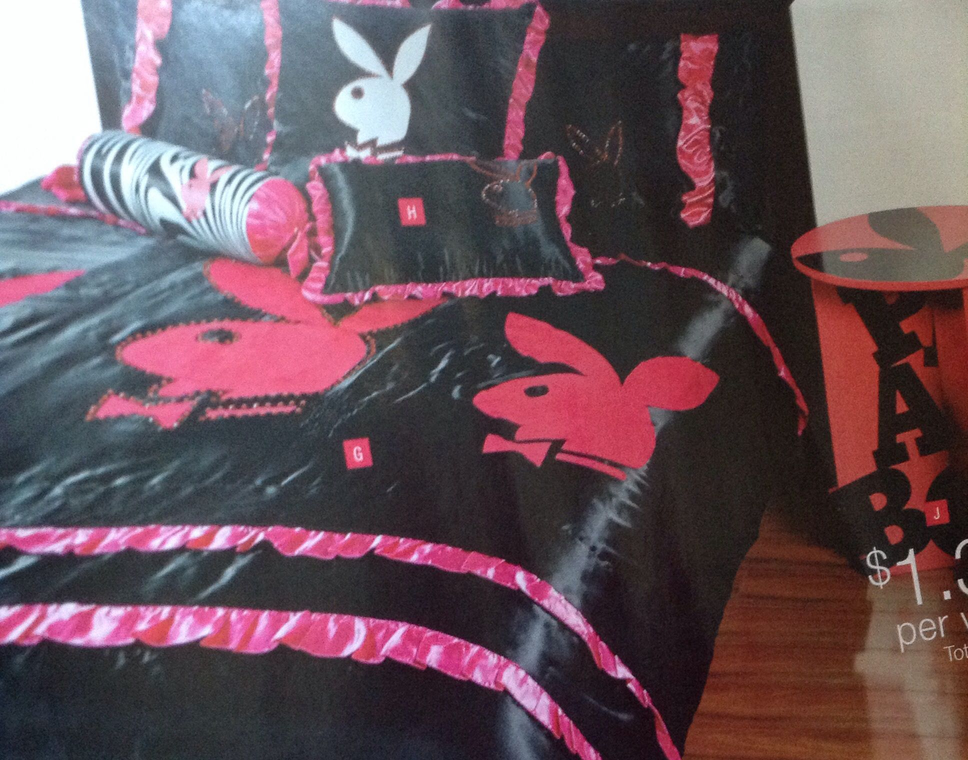 Playboy Bunny Bedding Playboy In 2019 Playboy Bunny Playboy intended for sizing 1936 X 1520