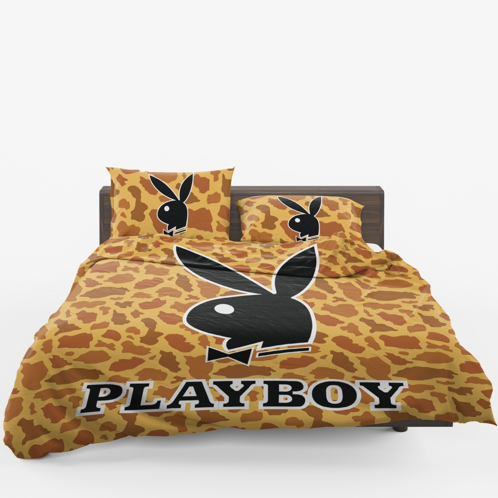 Playboy Leopard Print Bedding Set Ebeddingsets intended for size 1000 X 1000