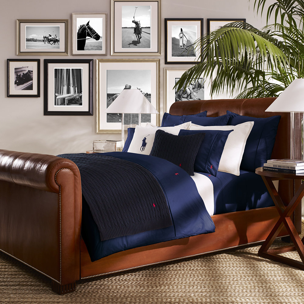 Polo Player Duvet Cover Navy Double with regard to size 1000 X 1000