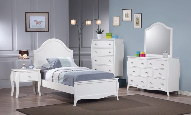 Porch Den Revere French Country White 5 Piece Bedroom Set pertaining to sizing 2000 X 2000