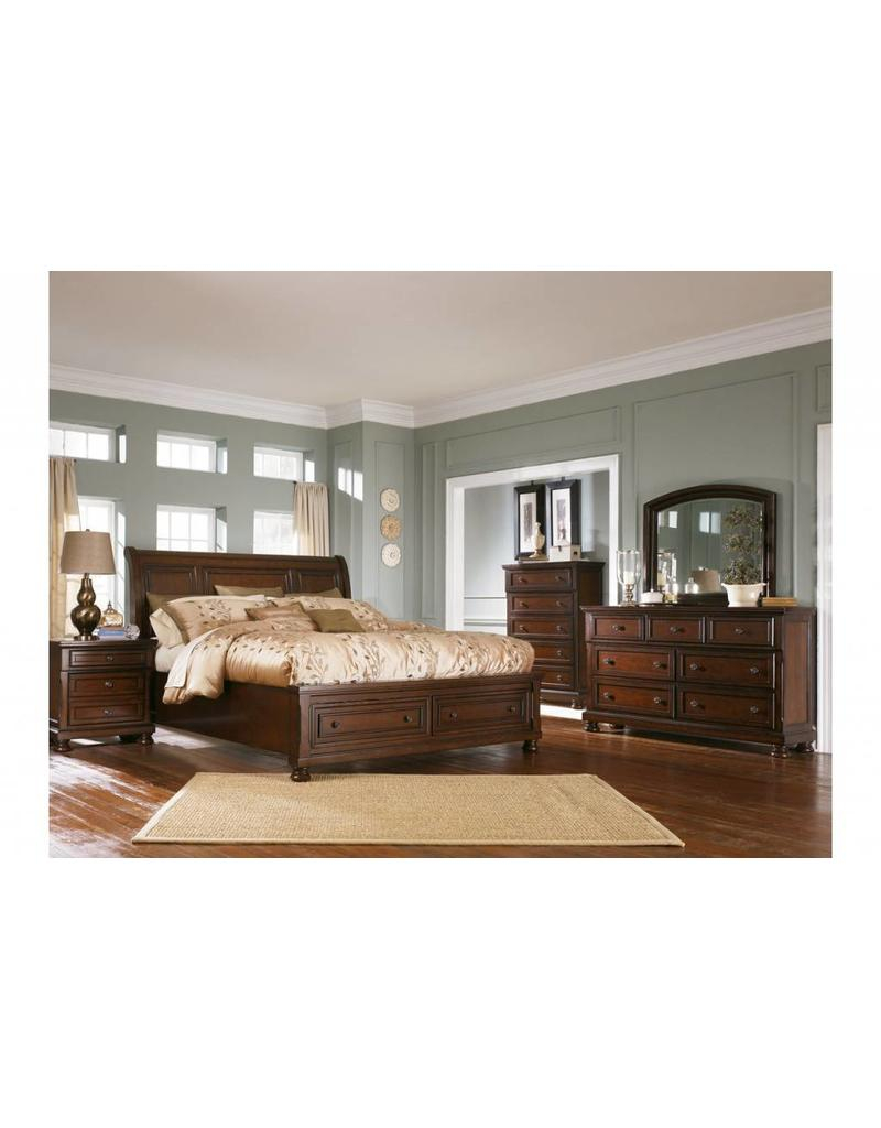 Porter 6 Pc Queen Sleigh Bedroom Set in size 800 X 1024