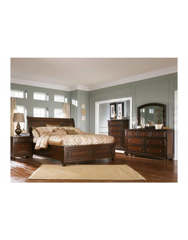 Porter 6 Pc Queen Sleigh Bedroom Set inside measurements 800 X 1024