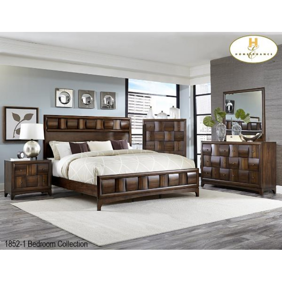 Porter King 6pcs Bedroom Set Francis Campbell Meubles for sizing 980 X 980