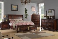 Poundex Pine Wood Bedroom Set throughout proportions 1200 X 800