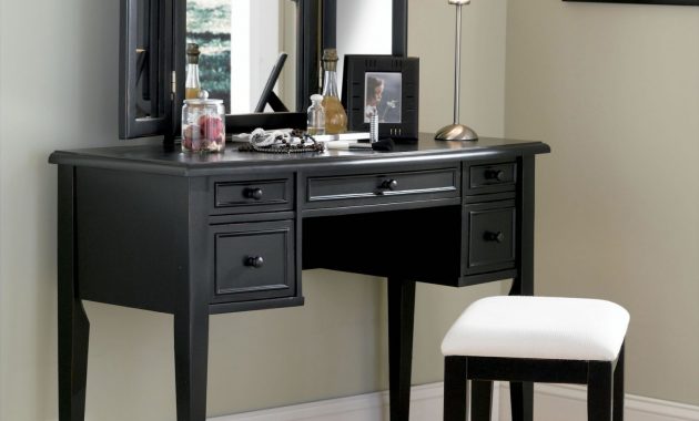 Powell Boulevard Antique Black Bedroom Vanity Set In 2019 Products inside sizing 1600 X 1600