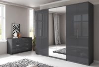 Prague Gloss 6 Door Mirrored Wardrobe In 2019 Wardrobes Mirrored regarding sizing 1350 X 1800