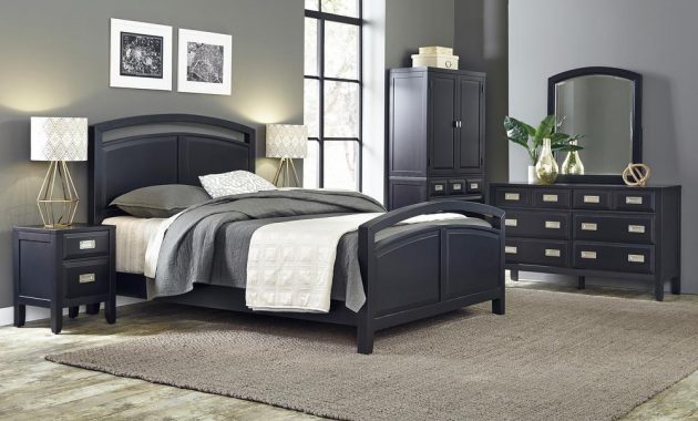 Prescott 5 Piece Black Queen Bedroom Set Products Bedroom Sets inside size 1000 X 1000