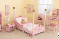 Princess Toddler Four Poster Configurable Bedroom Set intended for sizing 3478 X 1953