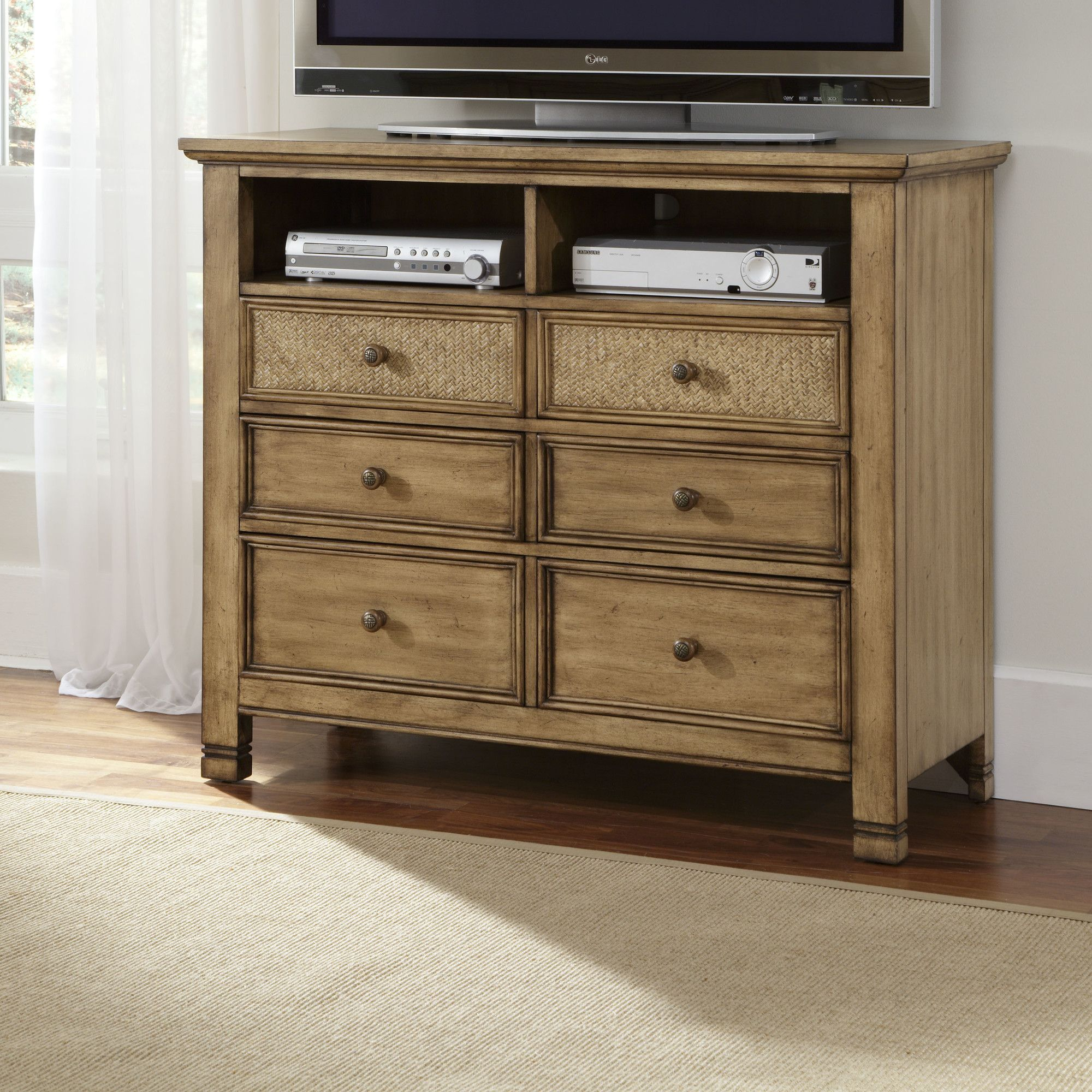 Progressive Furniture Kingston Isle 6 Drawer Media Chest Reviews throughout measurements 2000 X 2000