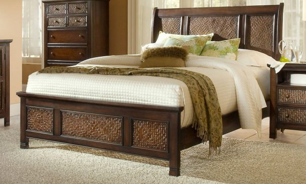 Progressive Furniture Kingston Isle Havana Brown King Bed The regarding dimensions 1200 X 851