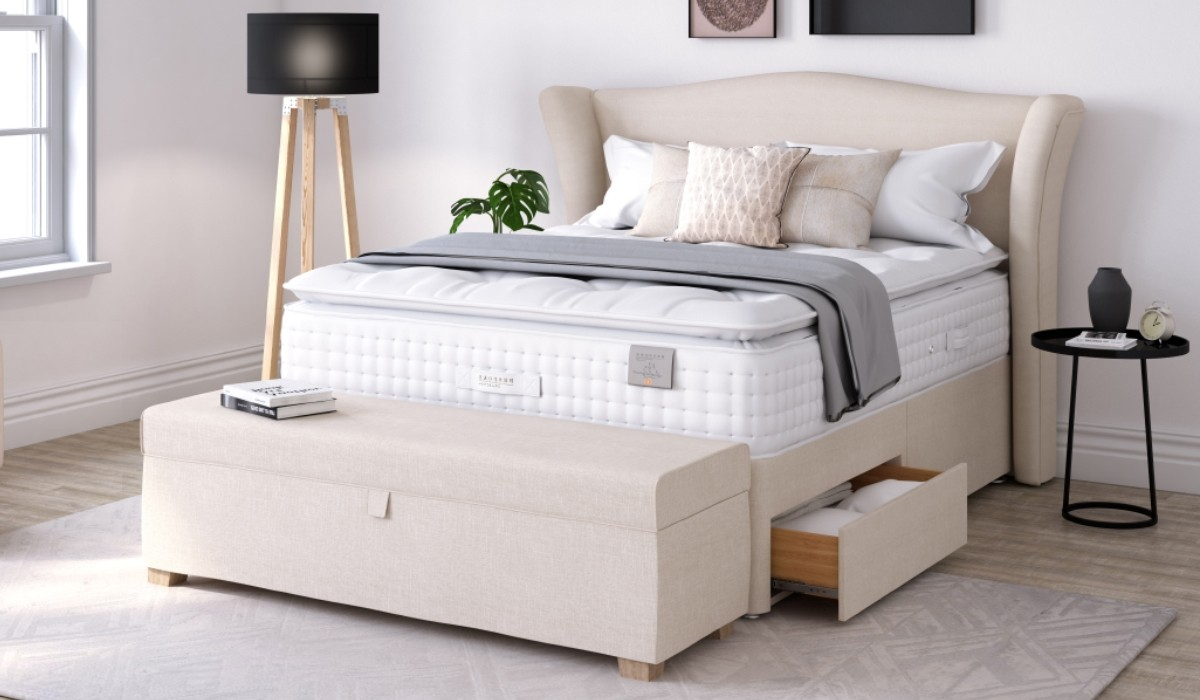 Pure Indulgence Divan Bed Set Bensons For Beds throughout size 1200 X 700