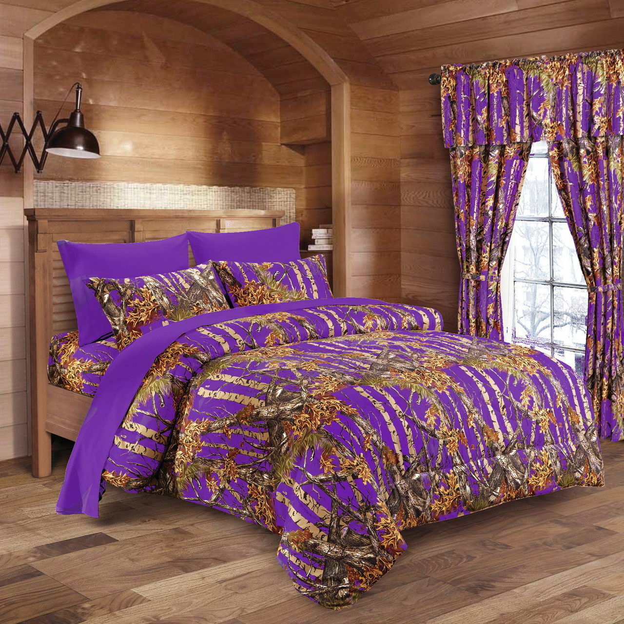 Purple Camo Bed In A Bag Set regarding dimensions 1280 X 1280