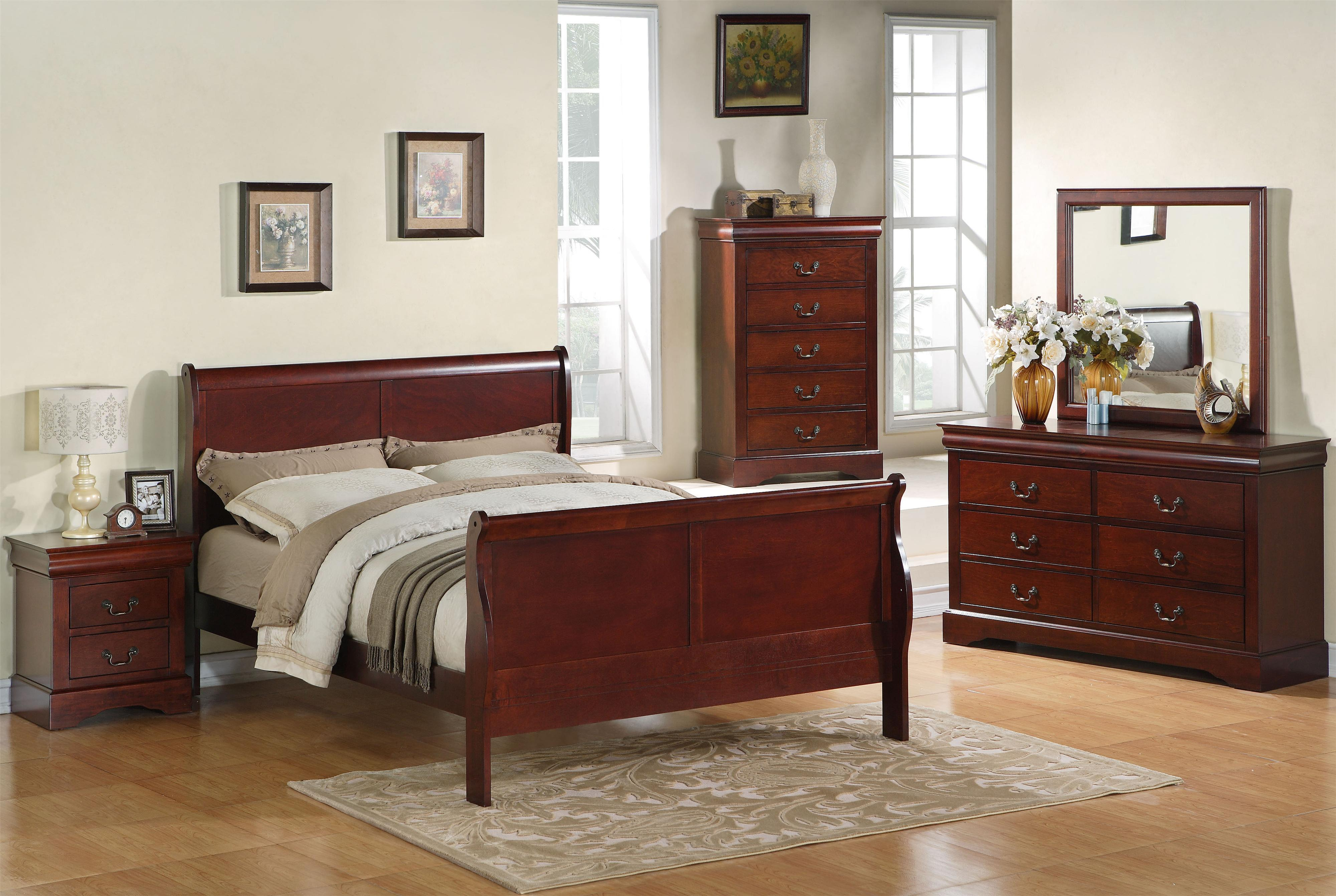 Queen Bedroom Group Standard Furniture Wolf Furniture for size 4000 X 2684