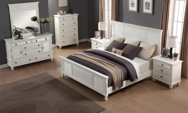 Queen Bedroom Sets Mattress Included Regitina White 6 Piece Queen with dimensions 1280 X 1280