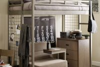Rachel Ray Home Hudson 4pc Metal Loft Bedroom Set In Greige in size 900 X 1200