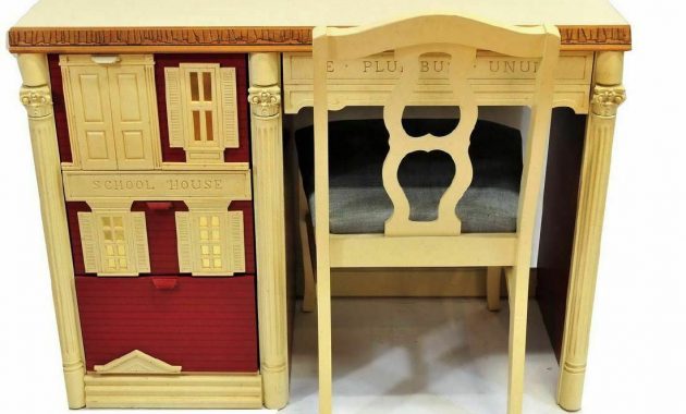 Rare 1970s 6 Piece Singer Dollhouse Kids Girl Twin Bedroom Furniture Set in sizing 1100 X 854