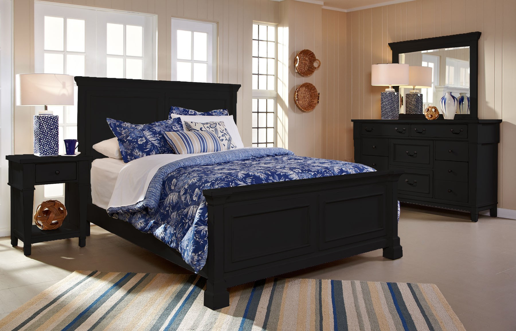 King Black Bedroom Set • Bulbs Ideas