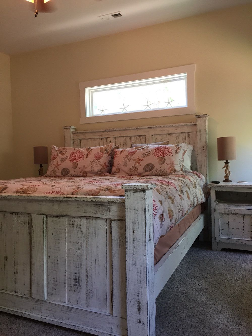 Reclaimed Wood Bed Frame White Griffin Furniture Bedroom Ideas intended for sizing 1000 X 1334
