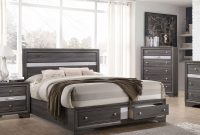 Regata Storage Bedroom Set Grey within sizing 1034 X 900