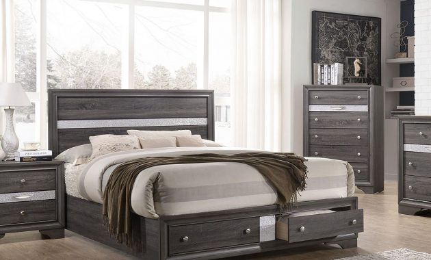 Regata Storage Bedroom Set Grey within sizing 1034 X 900