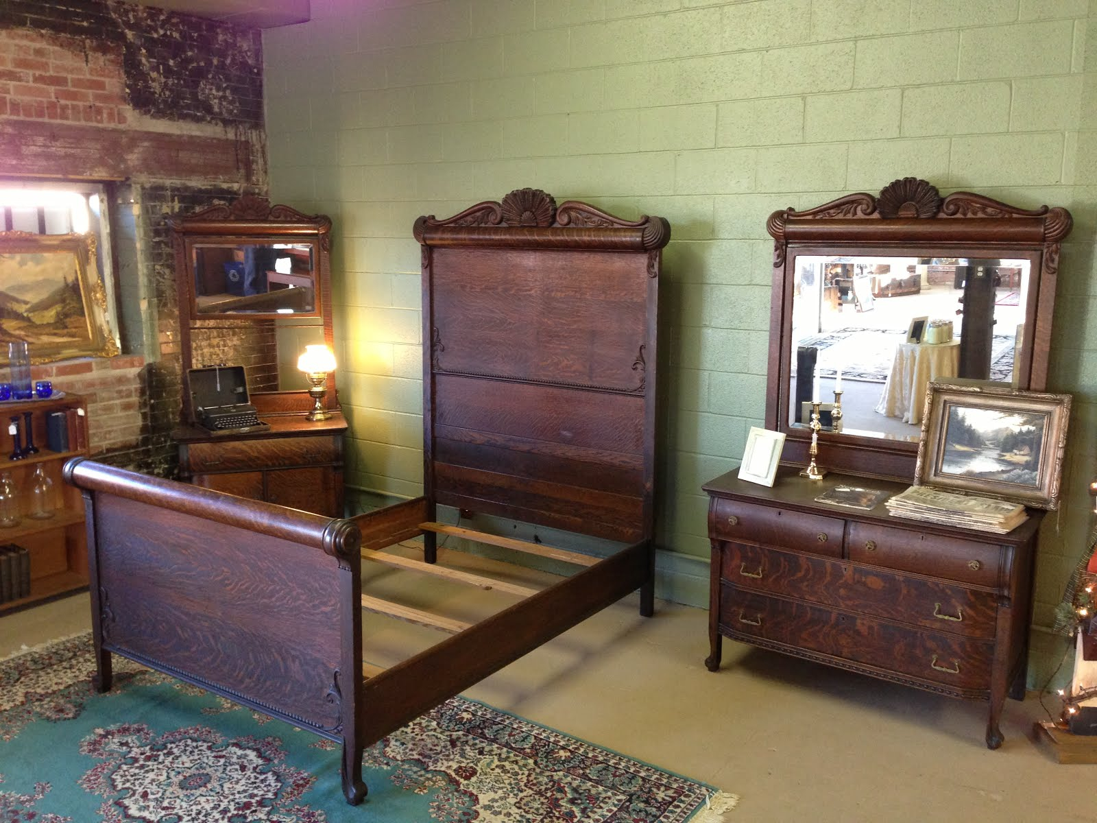 Relatively Antique Oak Bedroom Furniture Fb09 Roccommunity with regard to sizing 1600 X 1200