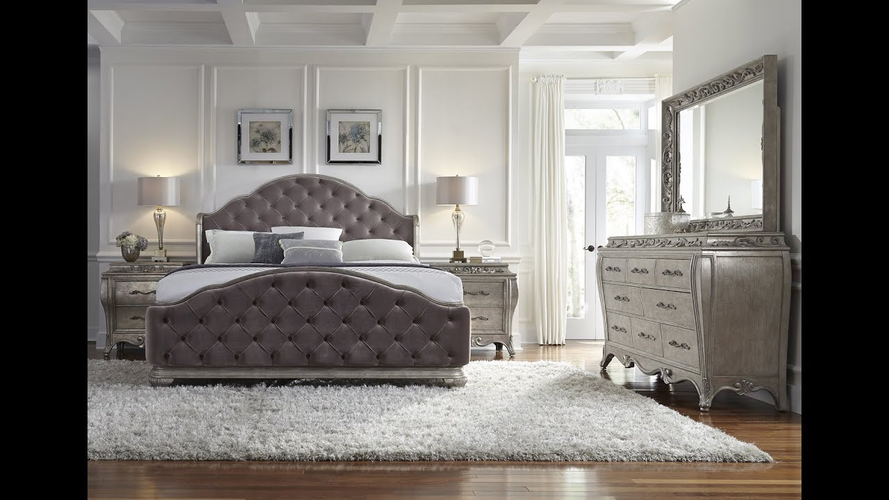 Rhianna Glam Style Bedroom Set Pulaski Furniture Home Gallery Stores with regard to size 1280 X 720