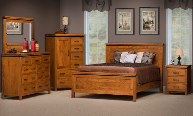 Richmond Amish Bedroom Furniture Set regarding proportions 1000 X 1000