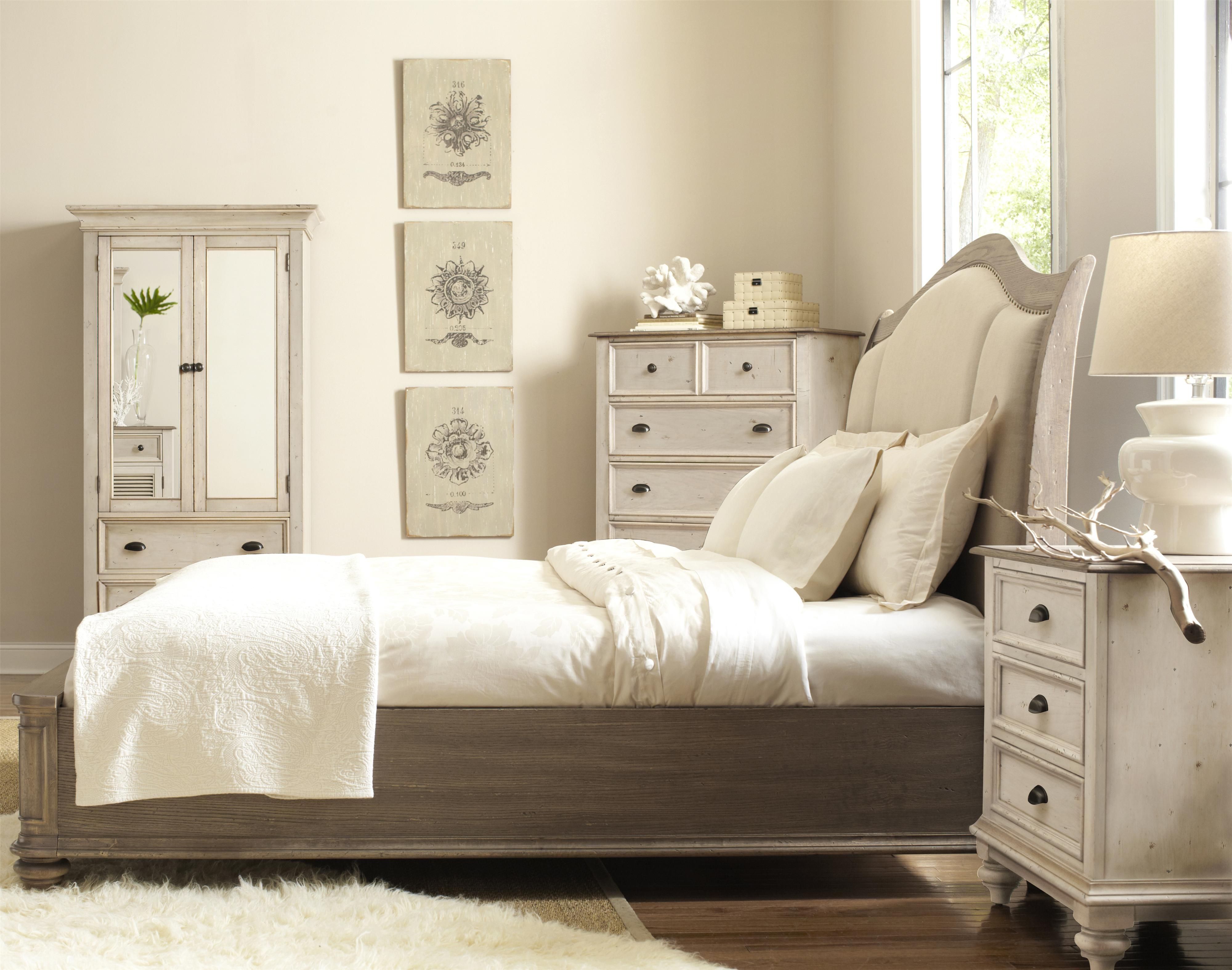 Riverside Furniture Coventry Two Tone California King Bedroom Group intended for size 4000 X 3148