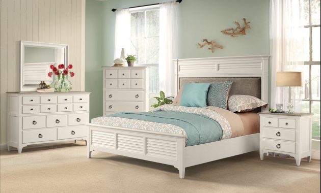 Riverside Myra 4pc Upholstered Bedroom Set In Paperwhite pertaining to proportions 1200 X 789